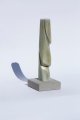 "Stele ll" Gips bemalt 8 x 8 x 40 2006